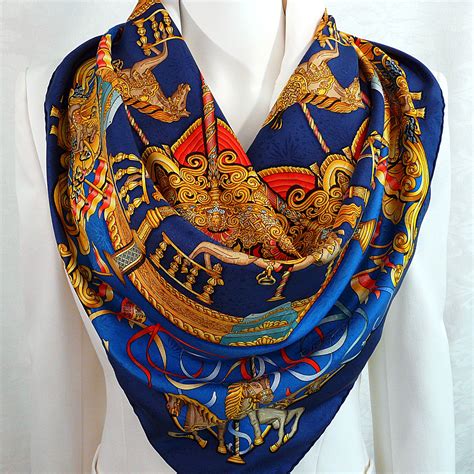 hermes paris scarf fake